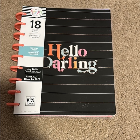 The Happy Planner 18-Month Planner - Picture 1 of 3
